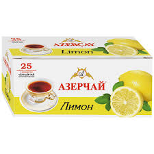 Чай Азерчай 25пак Лимон*24