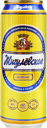Пиво Жигулевское Золотистое Мягкое 0,43л 4,1% светлое ж/б*24